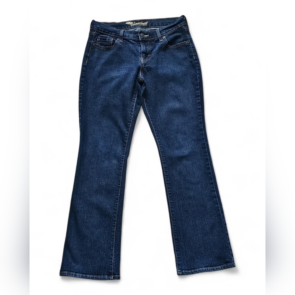 Old Navy Sweetheart Women’s Bootcut Jeans Size 6 Short Dark Wash Denim